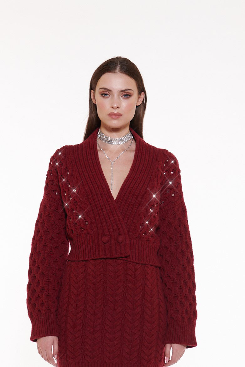 ELEONORA GOTTARDI 売れ筋商品|||エレオノーラ ゴッタルディ カーディガン アウター レディース Cardigans Purple ELEONORA GOTTARDI 反らそ エレオノーラ ゴッタルディ