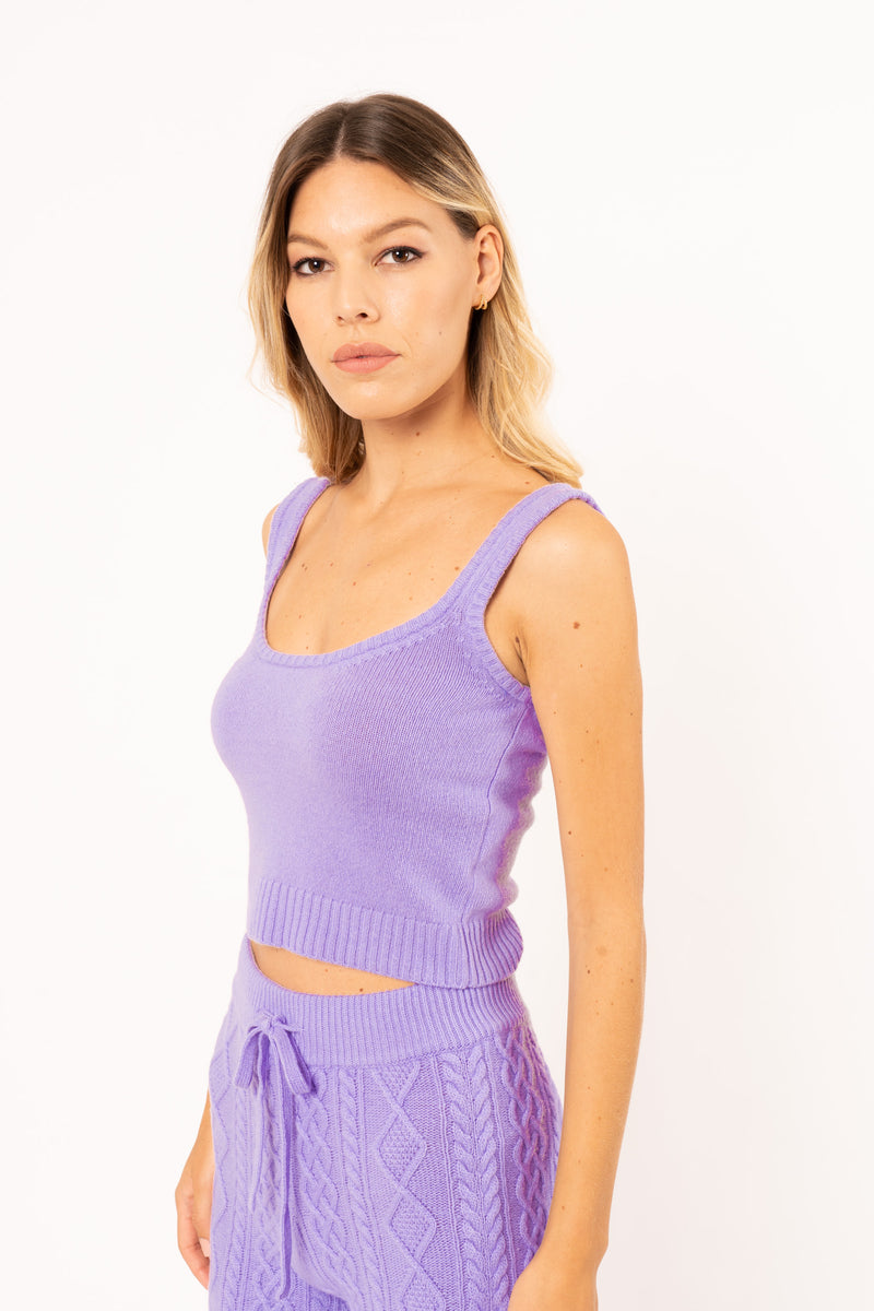 CROP-TOP IN CASHMERE