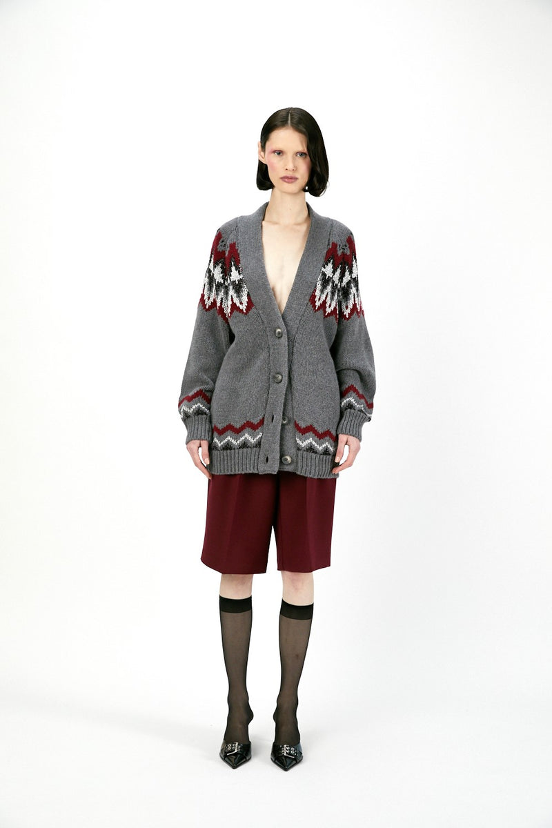 CARDIGAN JAQUARD