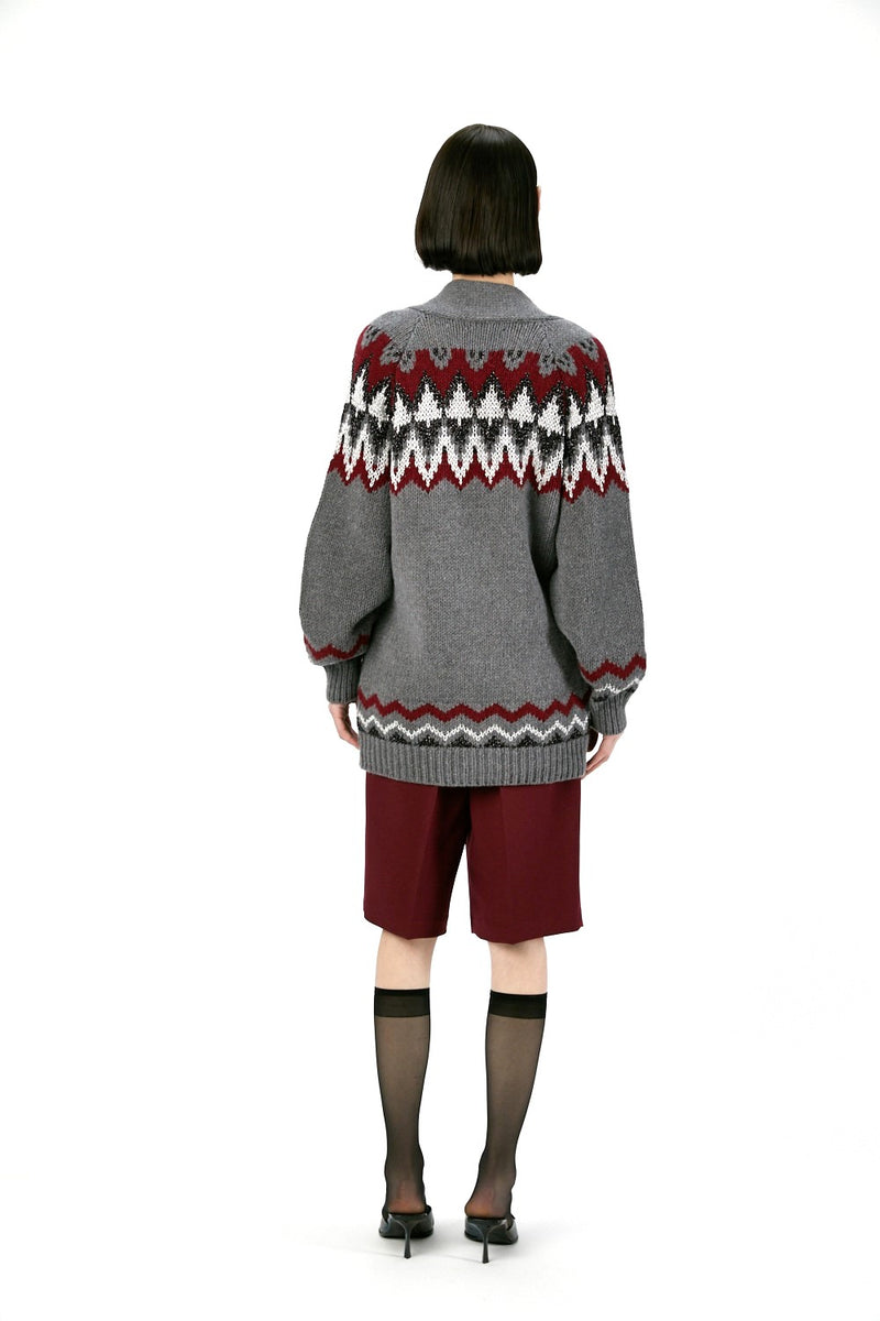 CARDIGAN JAQUARD