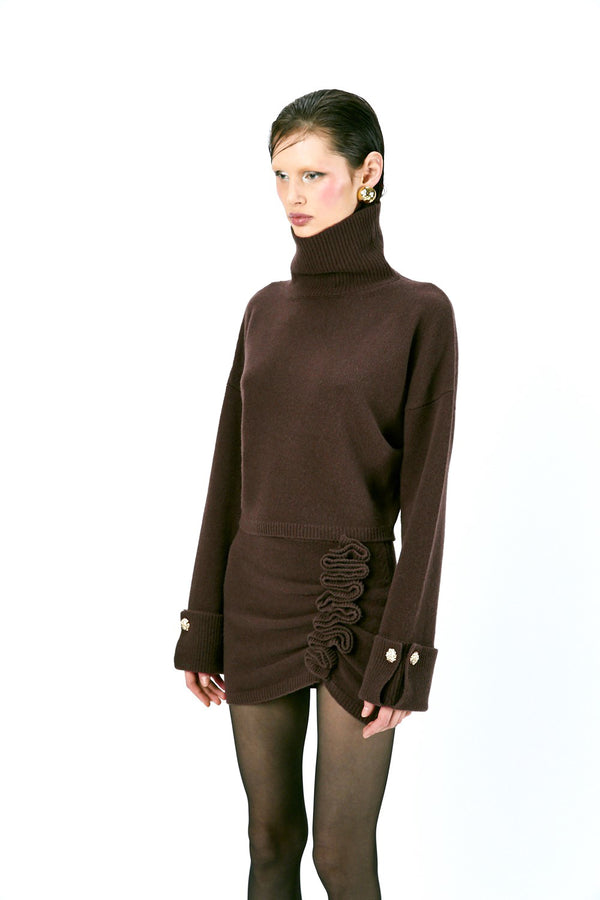 CROP HIGH NECK
