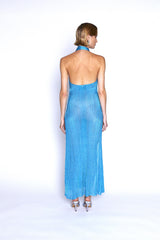 METALLIC LONG DRESS