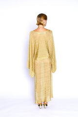 METALLIC PULLOVER OVERSIZE