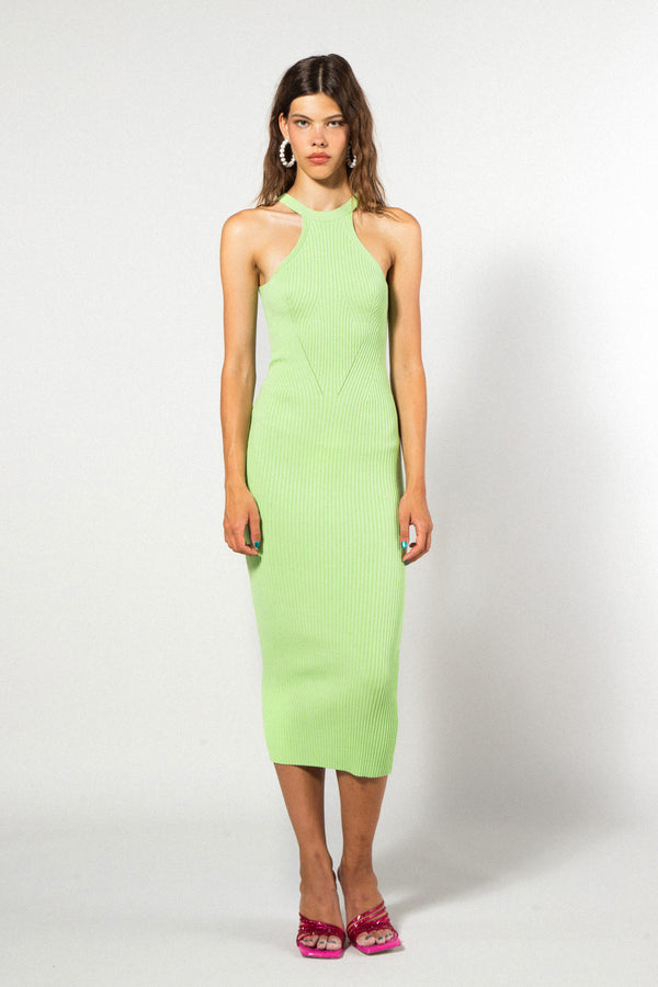 VESTITO LUNGO COSTINE STRETCH